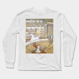The Circus by Georges-Pierre Seurat Long Sleeve T-Shirt